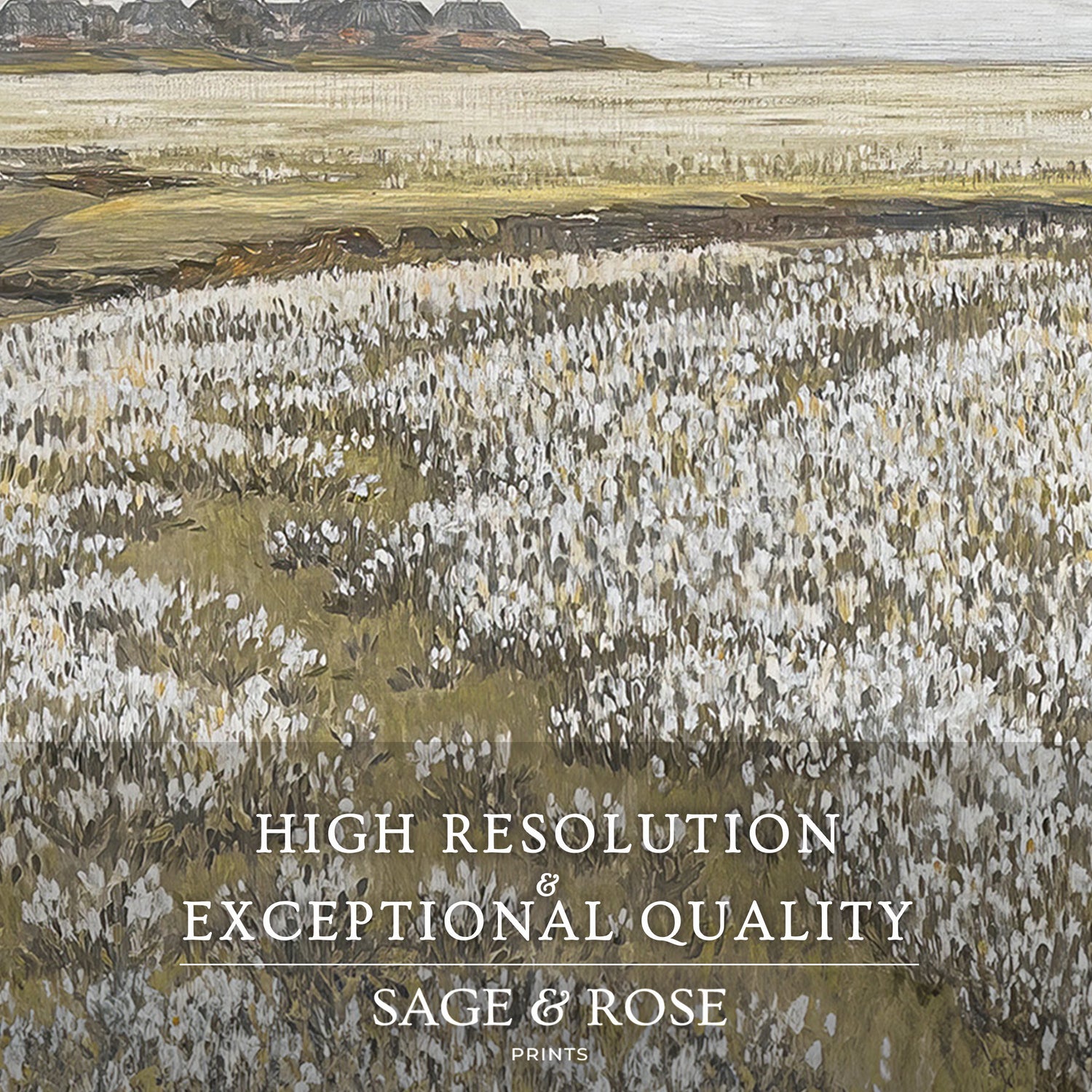 Landscape Art 02-1v - Sage and Rose Prints