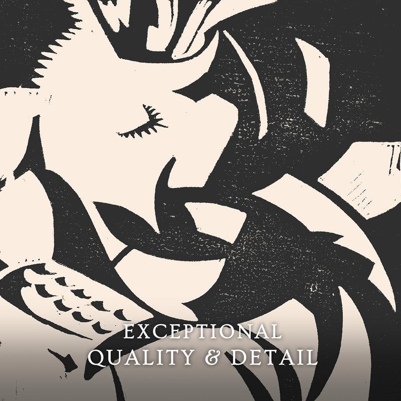 Black and White Geometric Print No2 - Sage and Rose Prints