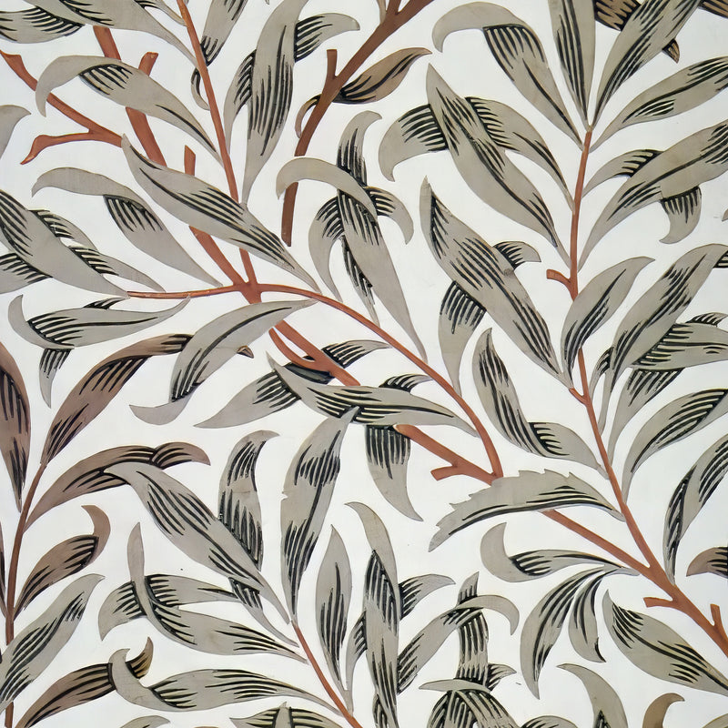 Olive Leaves Pattern Print - Sage and Rose Prints