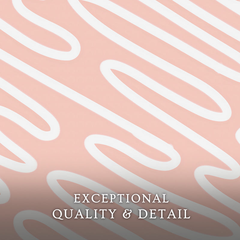 Pink Organic Line Art Print - Sage and Rose Prints