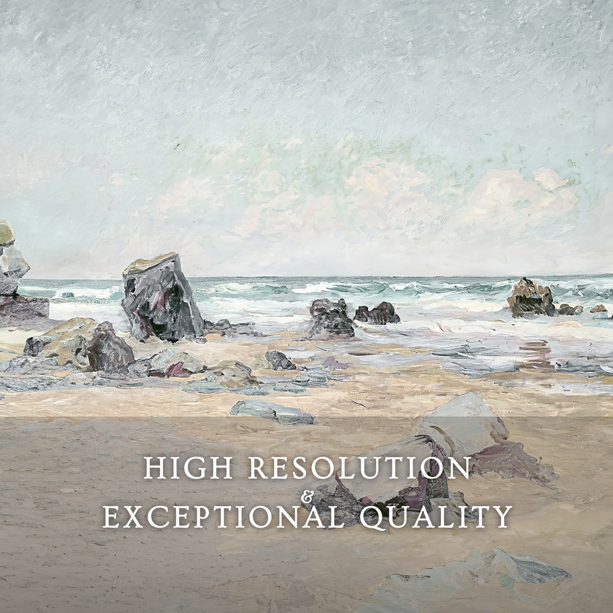 Coastal Wall Art 11-3x - Sage and Rose Prints