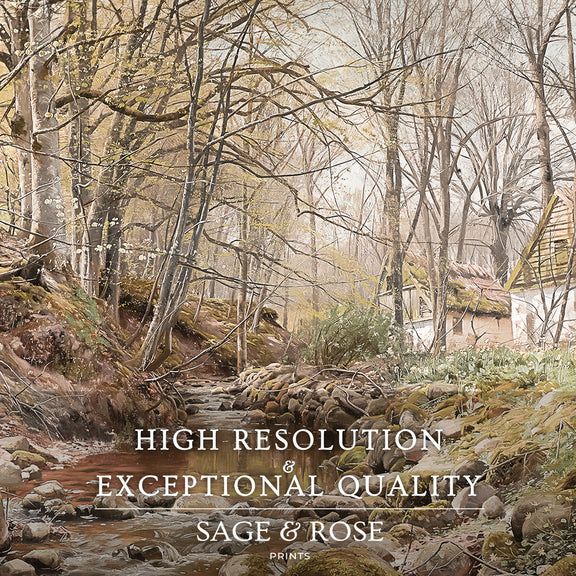 Landscape Art 08-1v - Sage and Rose Prints