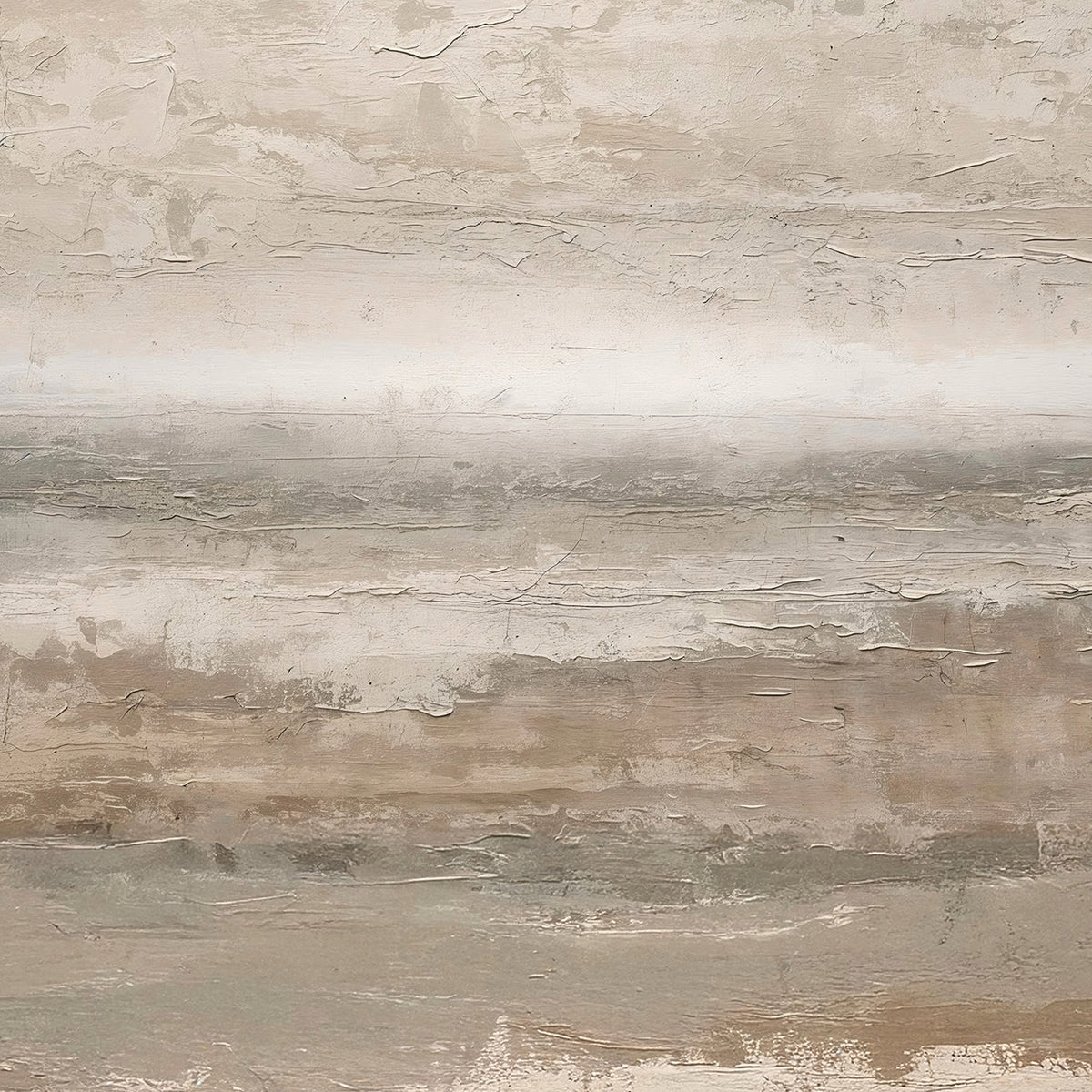 45- Earthy Tan Abstract Painting Print - Sage and Rose Prints