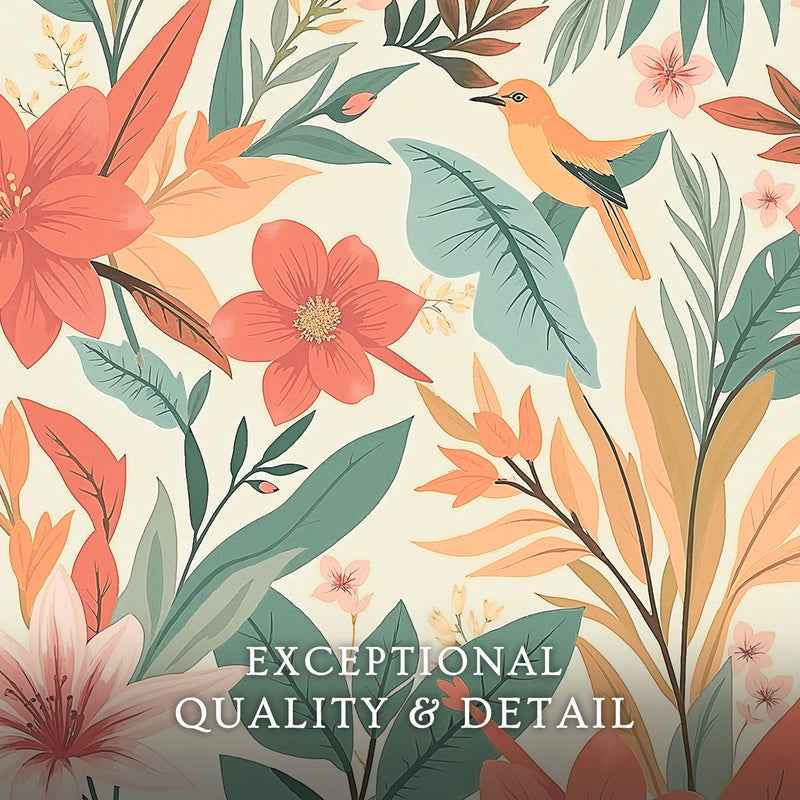 Tropical Deco Prints - Sage and Rose Prints