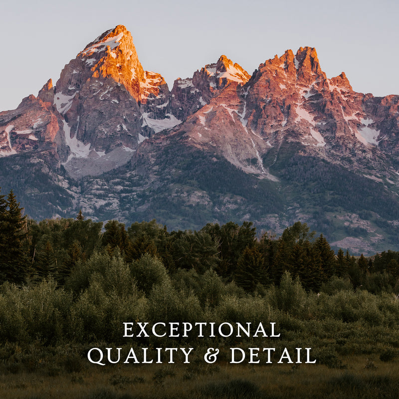 Grand Tetons Color Reflections - Sage and Rose Prints