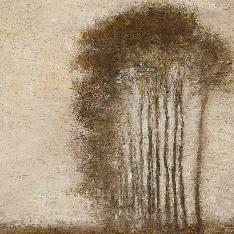 AK-47 Muted Impressionist Tree Landscape Print - Sage and Rose Prints