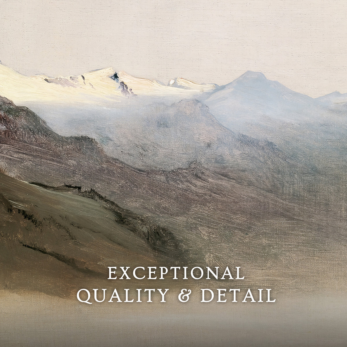 Muted Mountain Painting No1 - Sage and Rose Prints