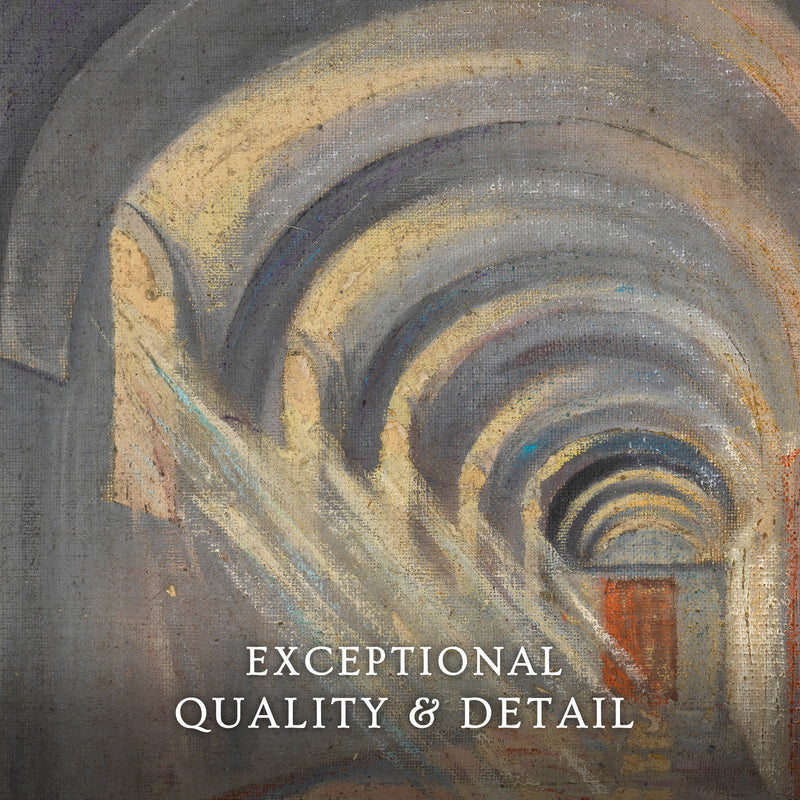 Slate Blue Hallway - Sage and Rose Prints