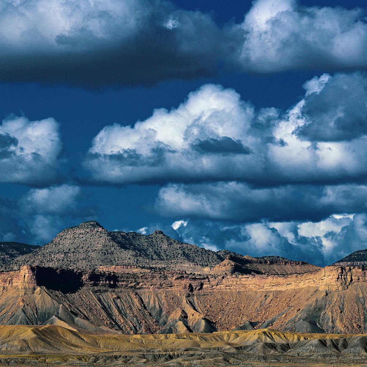 Royal Blue Desert Mountain Photography