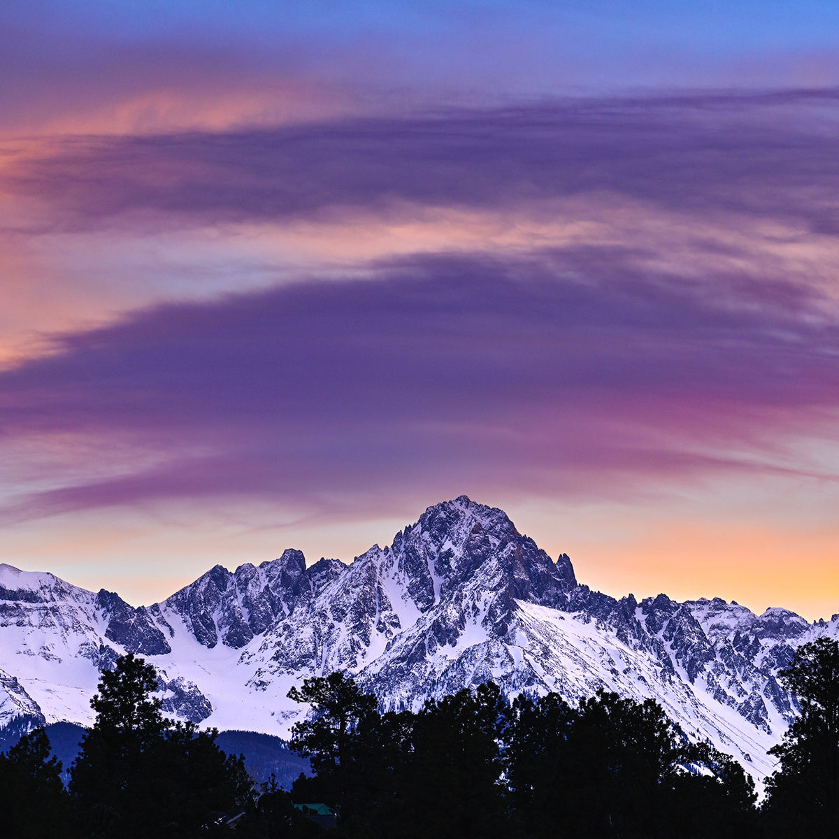 Colorado Rockies Sunset Photography