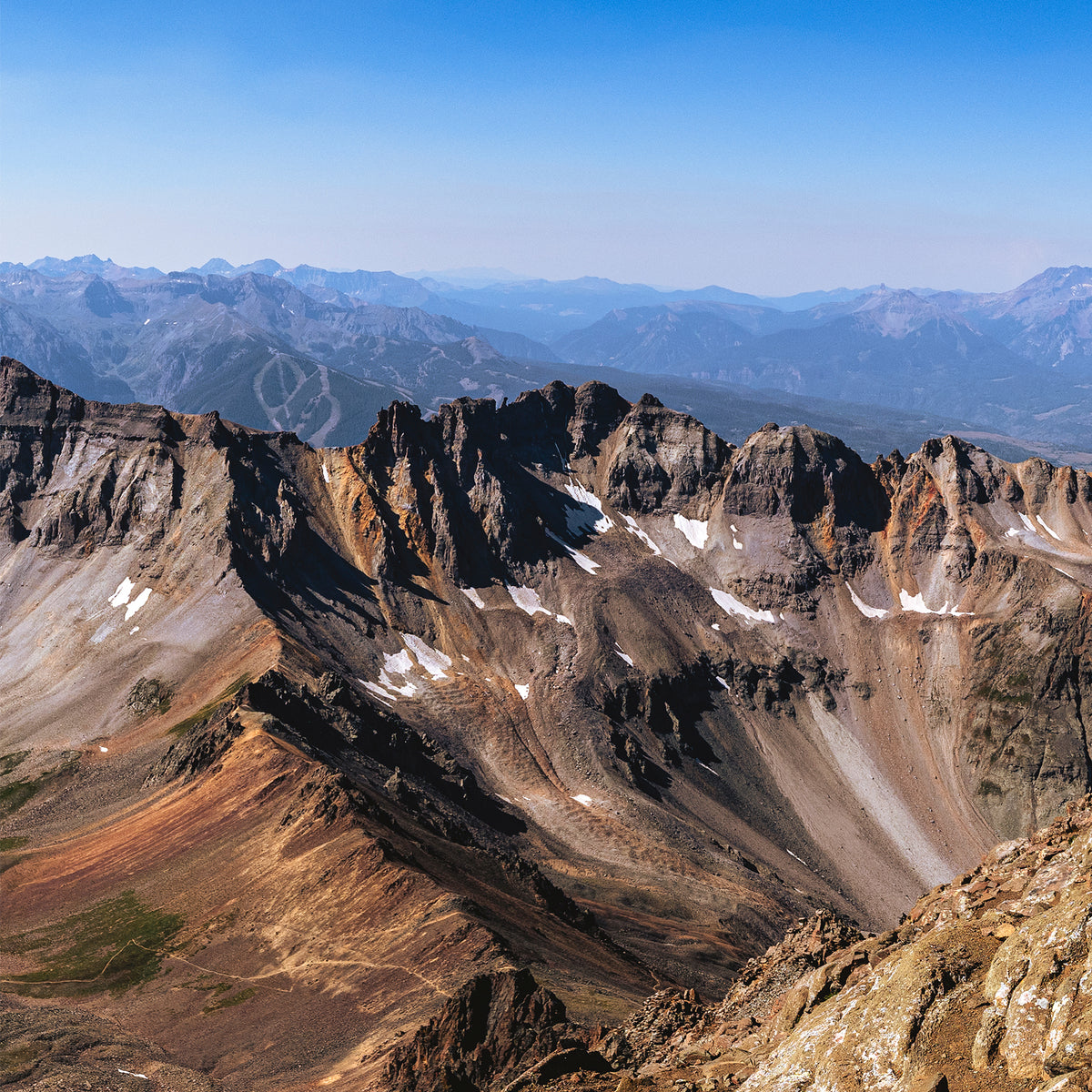 Rockies Mountain Top Photography - Sage and Rose Prints