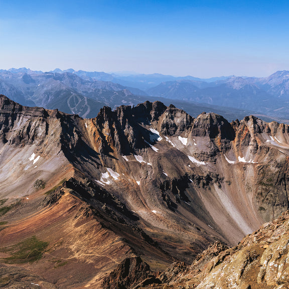 Rockies Mountain Top Photography - Sage and Rose Prints