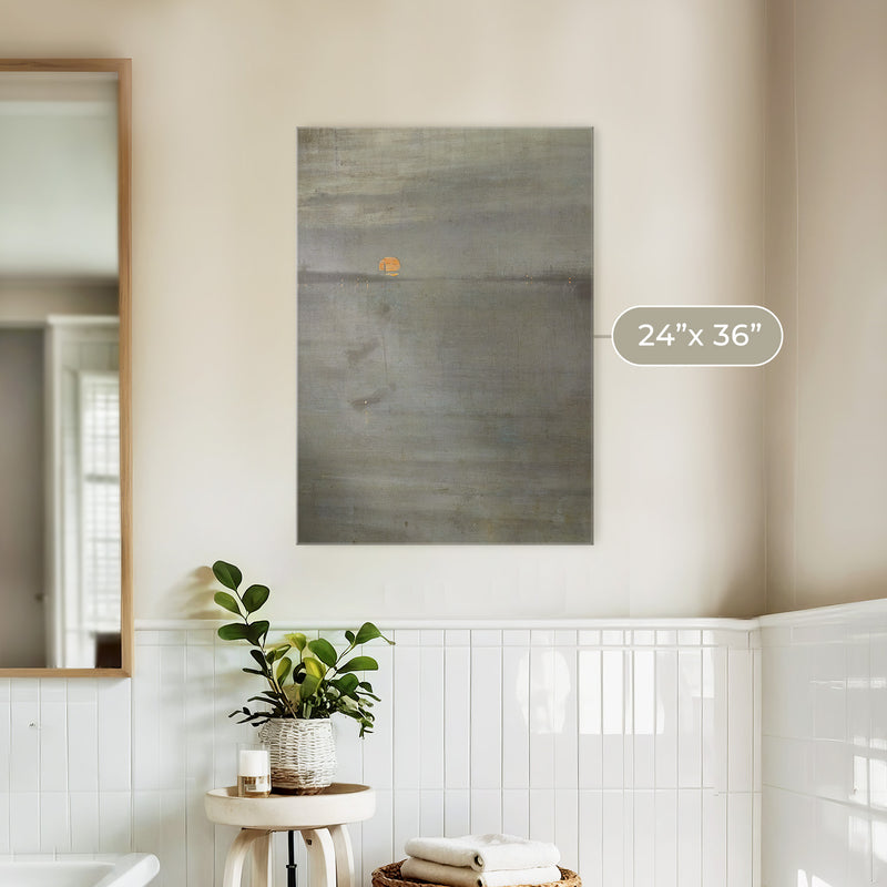 Moonstone Blue Ocean Print No1 - Sage and Rose Prints