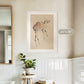 Mountain Package - Medium Vertical Art D - Sage and Rose Prints