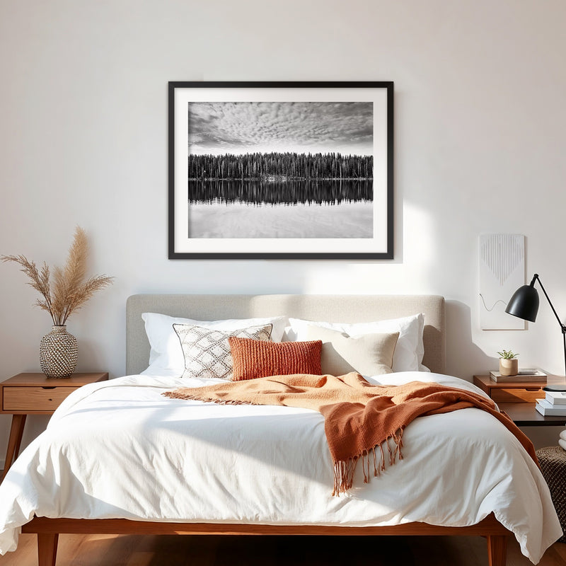 Lake Reflection Photography - Sage and Rose Prints
