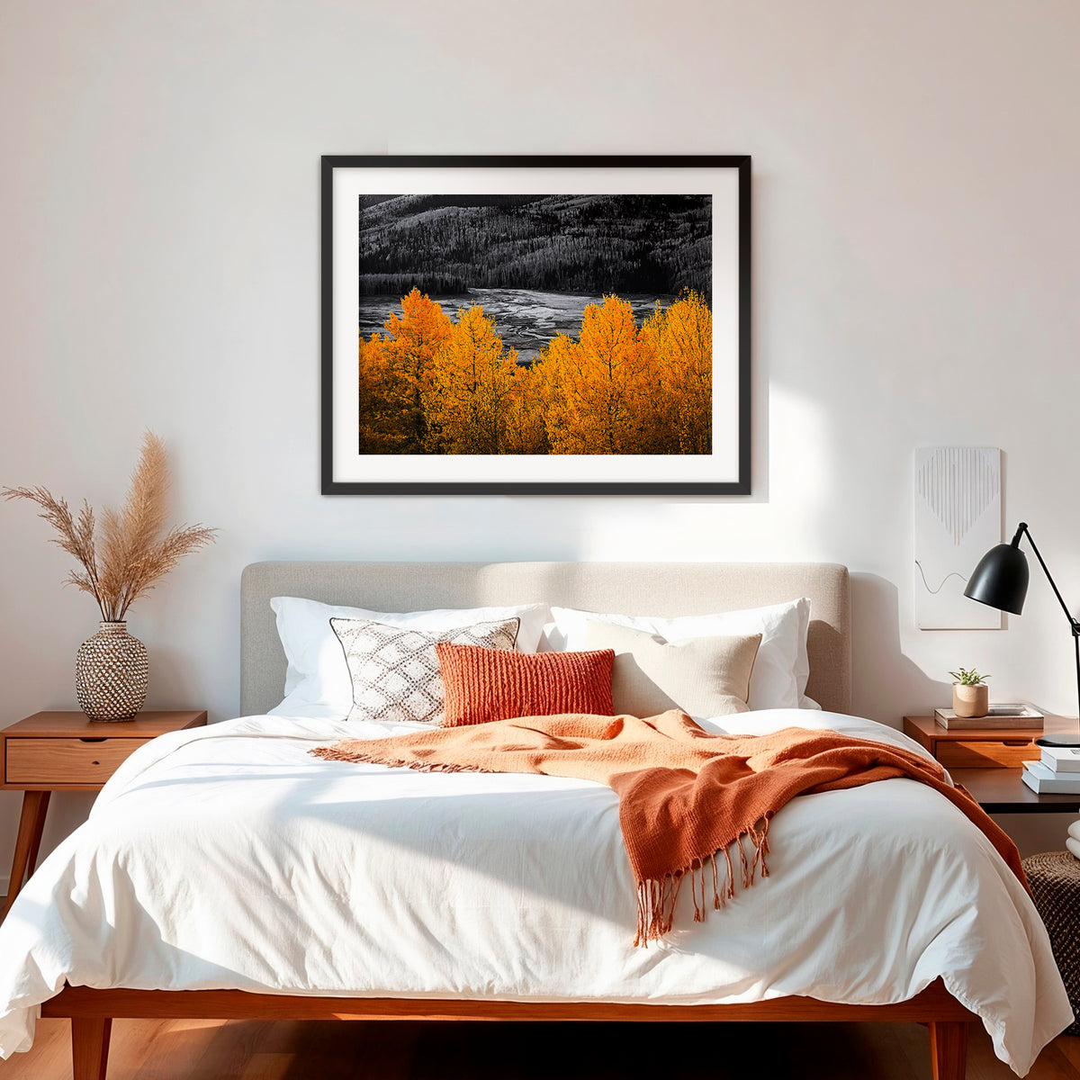 Vibrant Orange Fall Photography