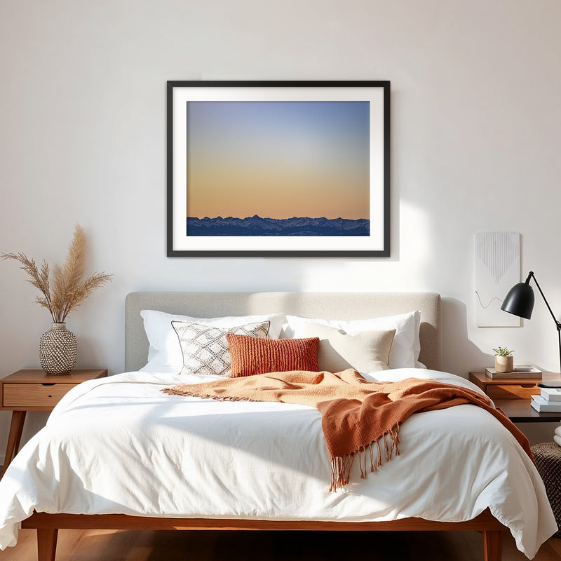Modern Sunrise Photography - Sage and Rose Prints
