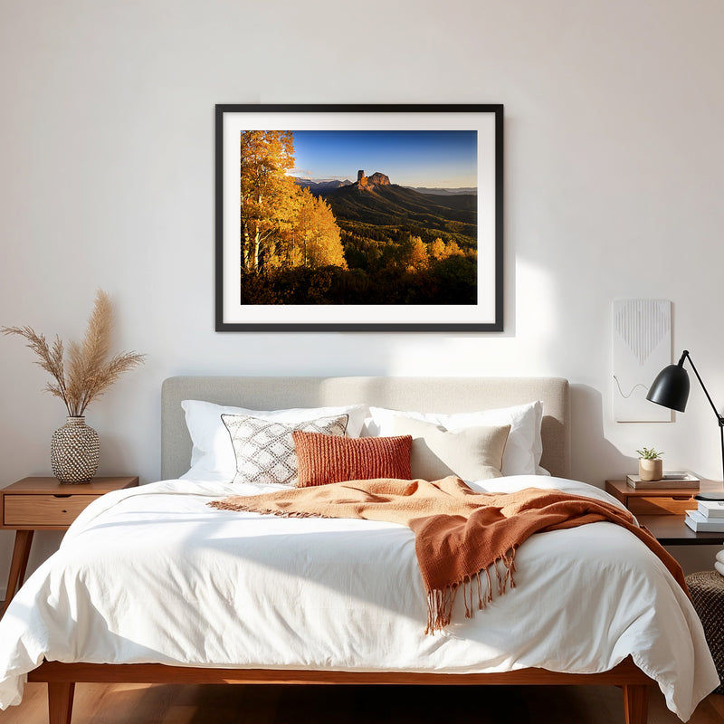 Mesa at Fall Photography - Sage and Rose Prints