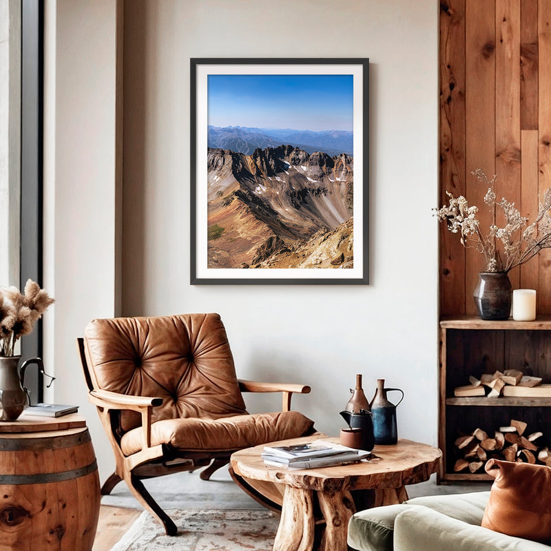 Rockies Mountain Top Photography - Sage and Rose Prints