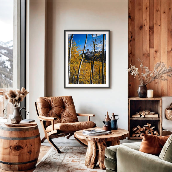 Fall Mountain Photograph - Sage and Rose Prints
