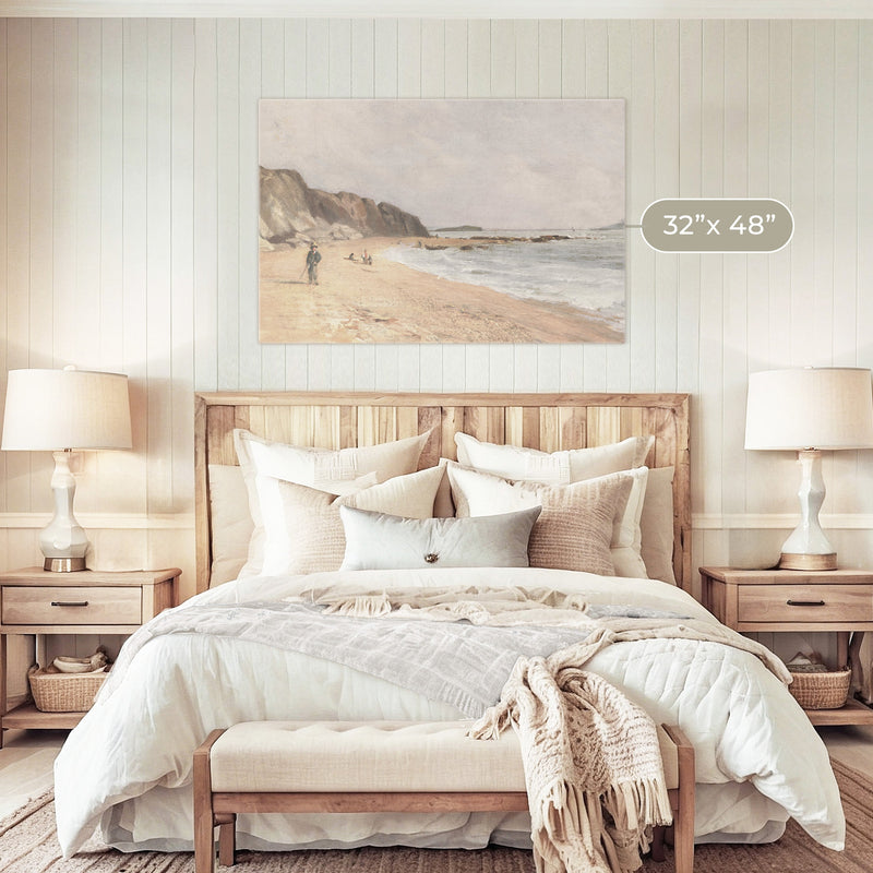 Beach Painting - Sage and Rose Prints