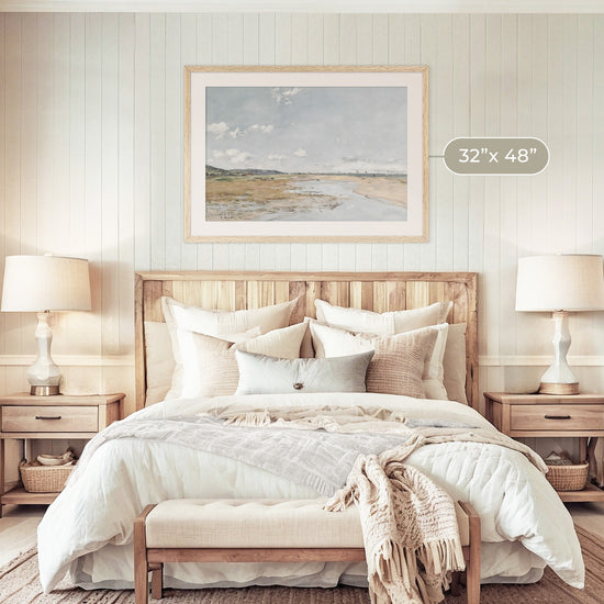 Coastal Package - Bedroom Art D 1x.06 - Sage and Rose Prints