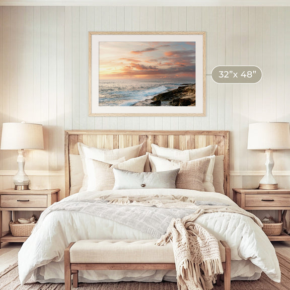 Sunset Beach Tropical Photography - Sage and Rose Prints