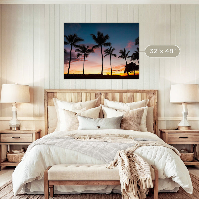 Palm Trees Sunset Photo Print - Sage and Rose Prints