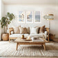 Coastal Wall Art 27-3x - Sage and Rose Prints