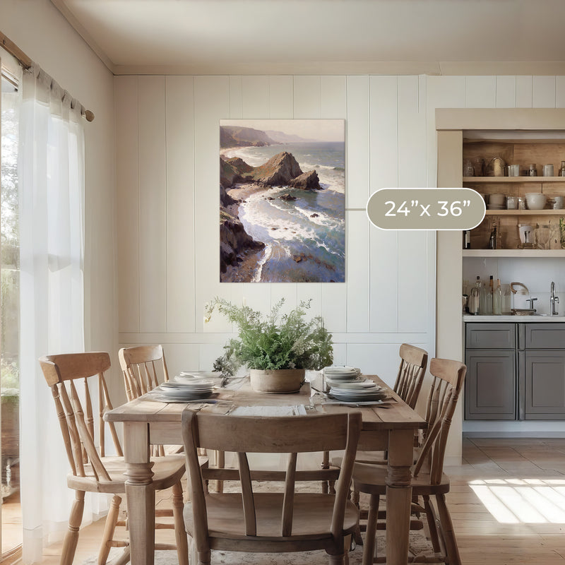 Oregon Coast Art at Canyon Beach No1 - Sage and Rose Prints