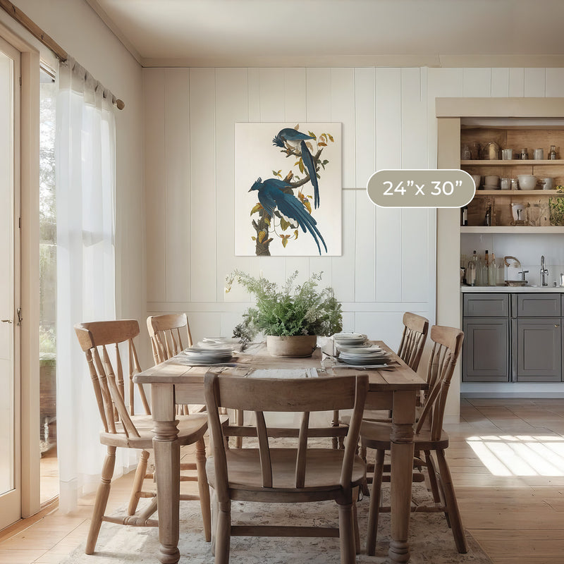 Jay Bird Artwork - Sage and Rose Prints