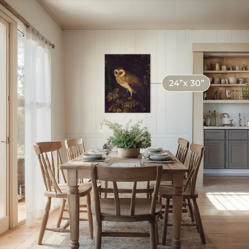 Owl Print - Sage and Rose Prints