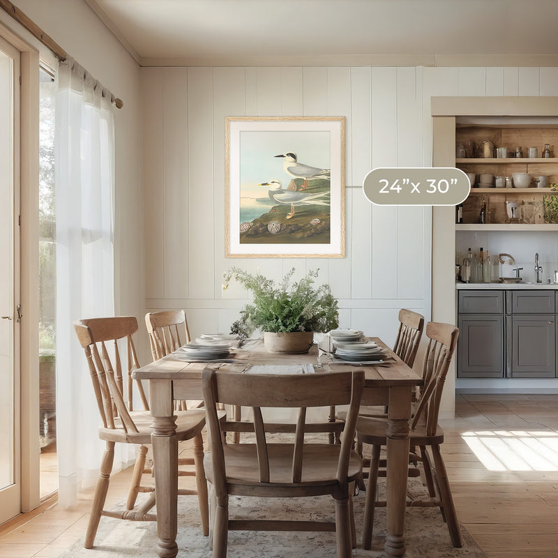 Seagull Print - Sage and Rose Prints