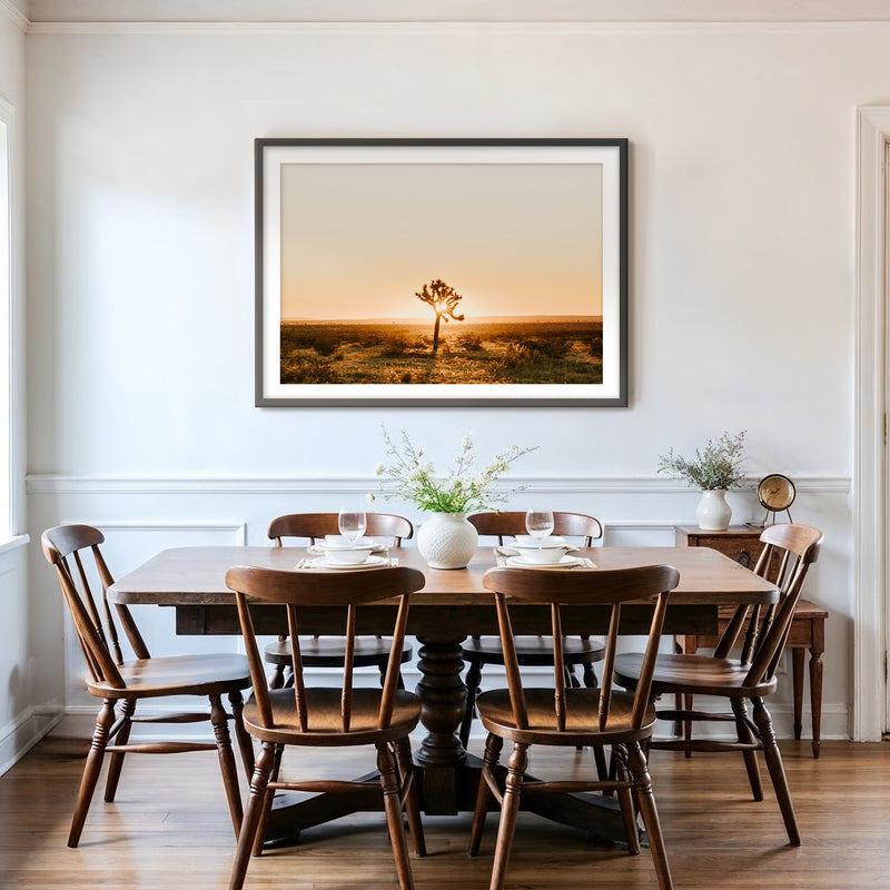 Desert Rising Lone Cactus Photo - Sage and Rose Prints