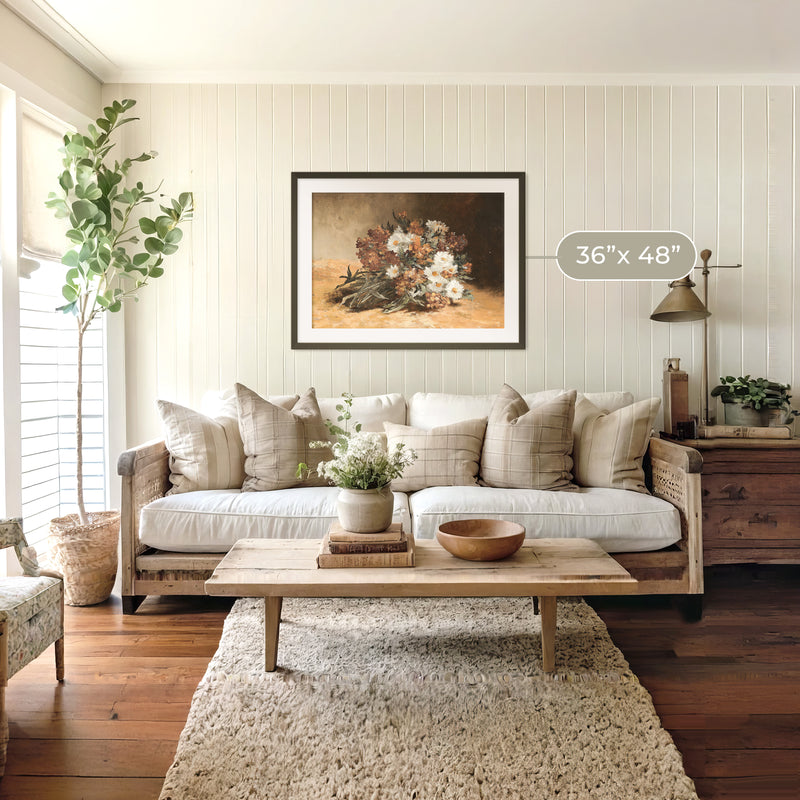 Moody Autumn Bouquet - Sage and Rose Prints