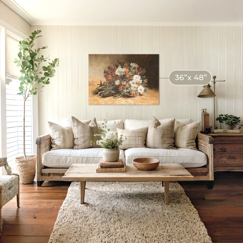 Moody Autumn Bouquet - Sage and Rose Prints