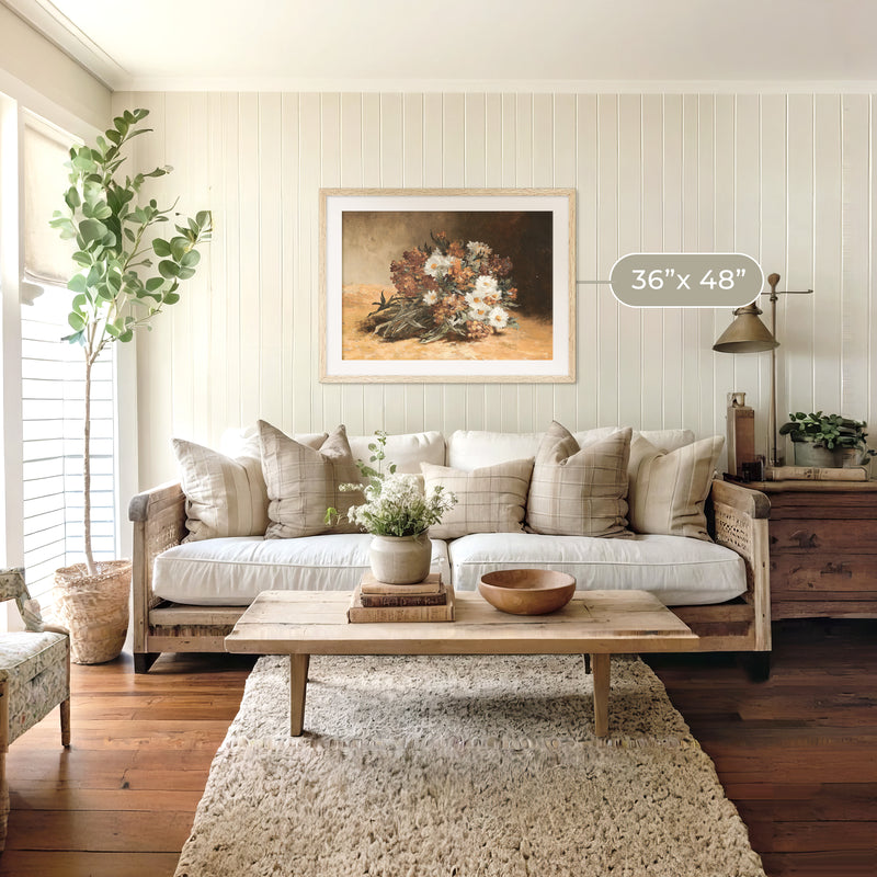 Moody Autumn Bouquet - Sage and Rose Prints