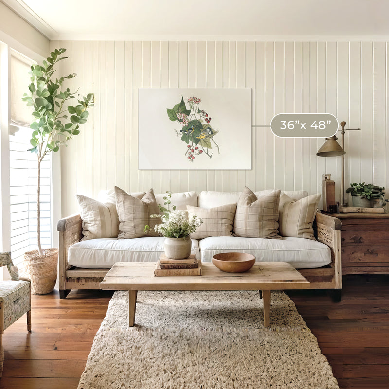 Black and Yellow Warbler Print 2 - Sage and Rose Prints