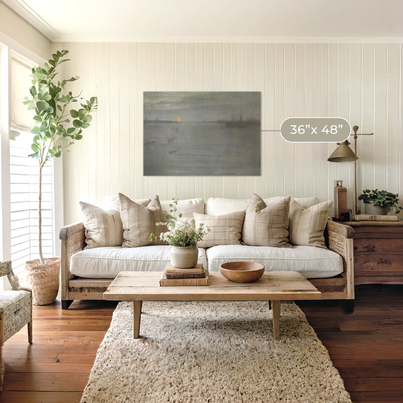 Moonstone Blue Ocean Print No2 - Sage and Rose Prints