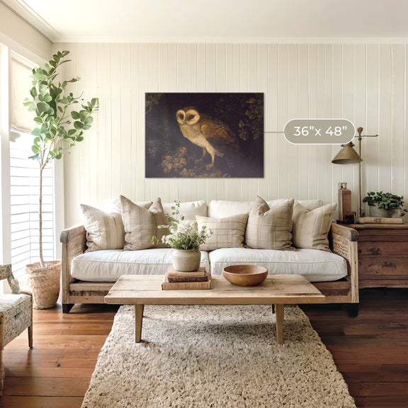 Owl Print 2 - Sage and Rose Prints