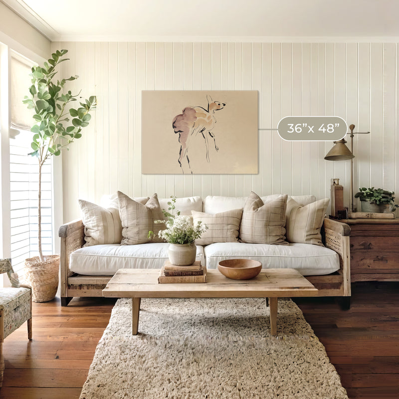 Young Deer - Sage and Rose Prints