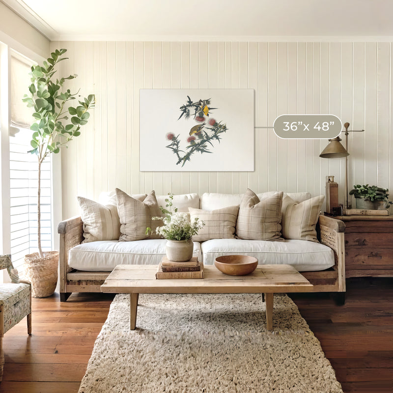 Yellow Bird Artwork 2 - Sage and Rose Prints