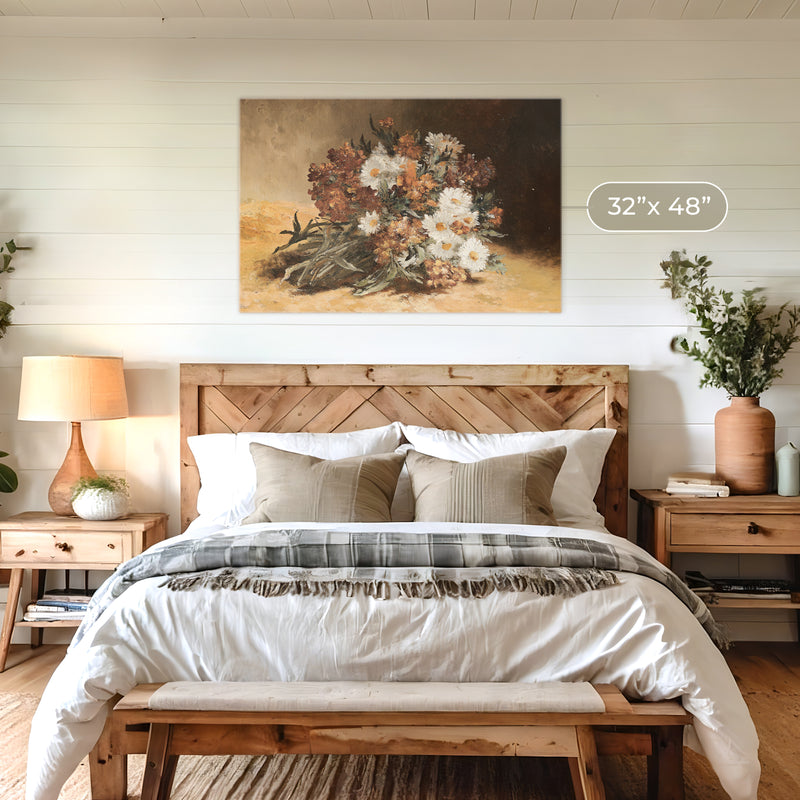 Moody Autumn Bouquet - Sage and Rose Prints