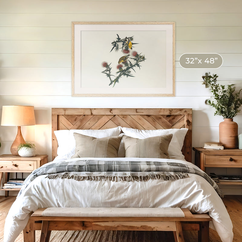 Yellow Bird Artwork 2 - Sage and Rose Prints