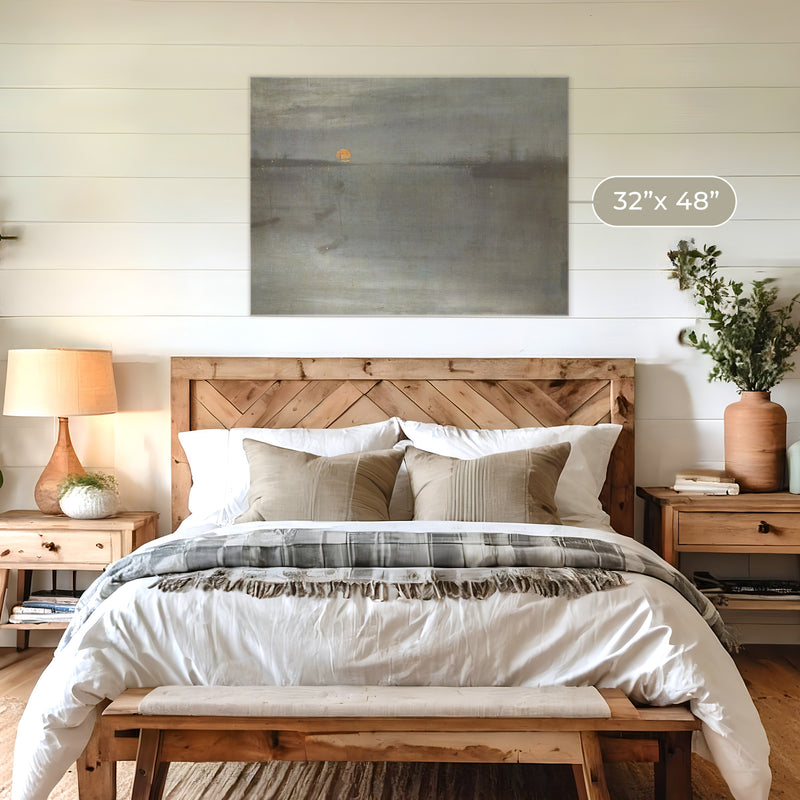 Moonstone Blue Ocean Print No2 - Sage and Rose Prints