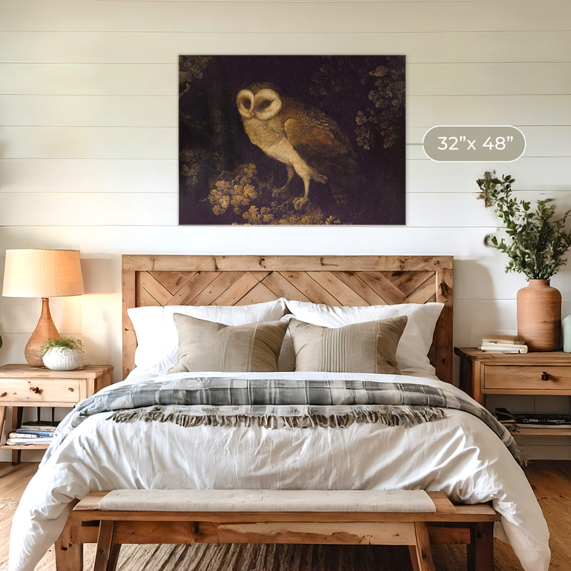 Owl Print 2 - Sage and Rose Prints