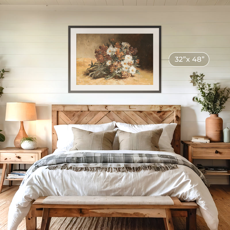 Moody Autumn Bouquet - Sage and Rose Prints