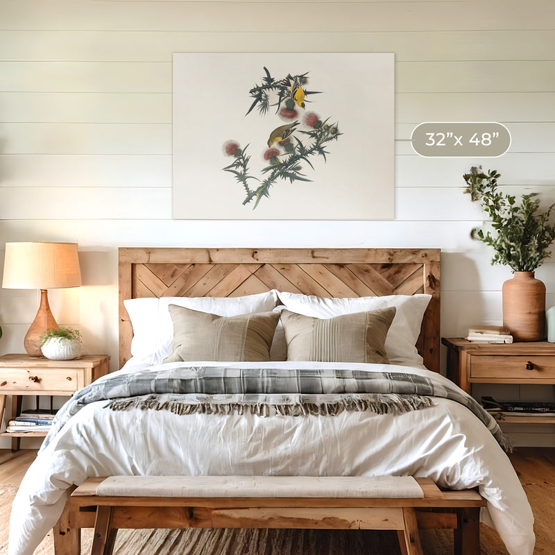 Yellow Bird Artwork 2 - Sage and Rose Prints