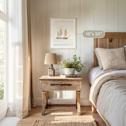 Coastal Wall Art  - Sage and Rose Prints