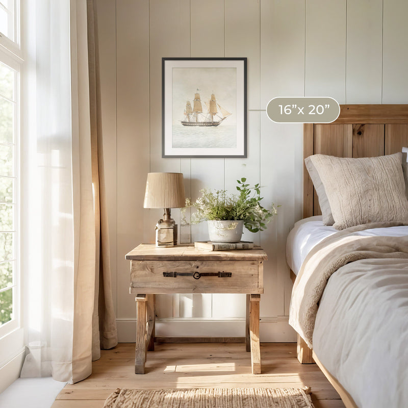 Coastal Wall Art  - Sage and Rose Prints